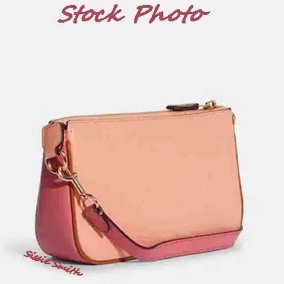 Coach Nolita 19 in Colorblock with Horse & Carriage Print & Mini Skinny Id Case - Picture 12 of 15